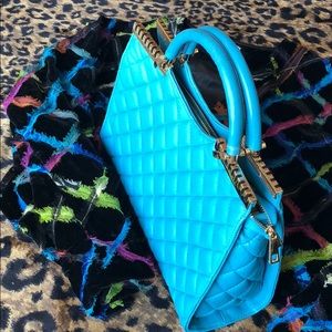 🍭 Quilted Blue Bag 🏙